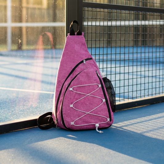 Sac de Padel Femme bandoulière - Format compact 2 raquettes