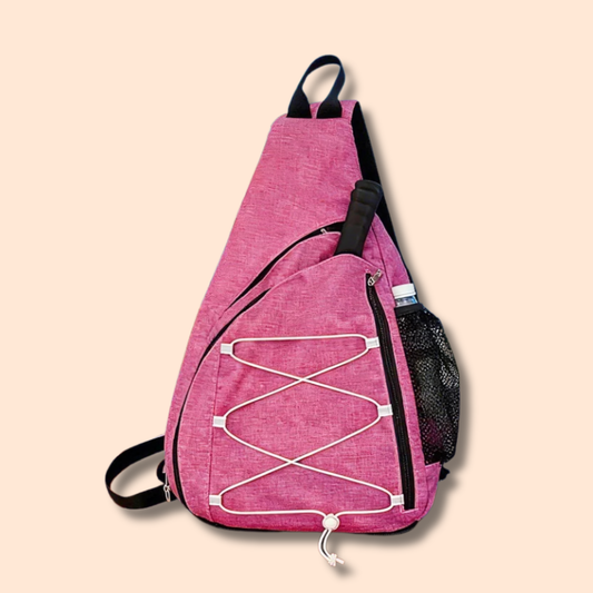 Sac de Padel Femme bandoulière - Format compact 2 raquettes