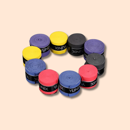 Pack 60 overgrips padel - Antidérapants, 5 coloris assortis