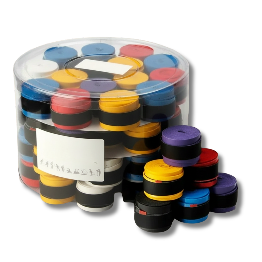 Pack 60 overgrips padel - Antidérapants, 5 coloris assortis
