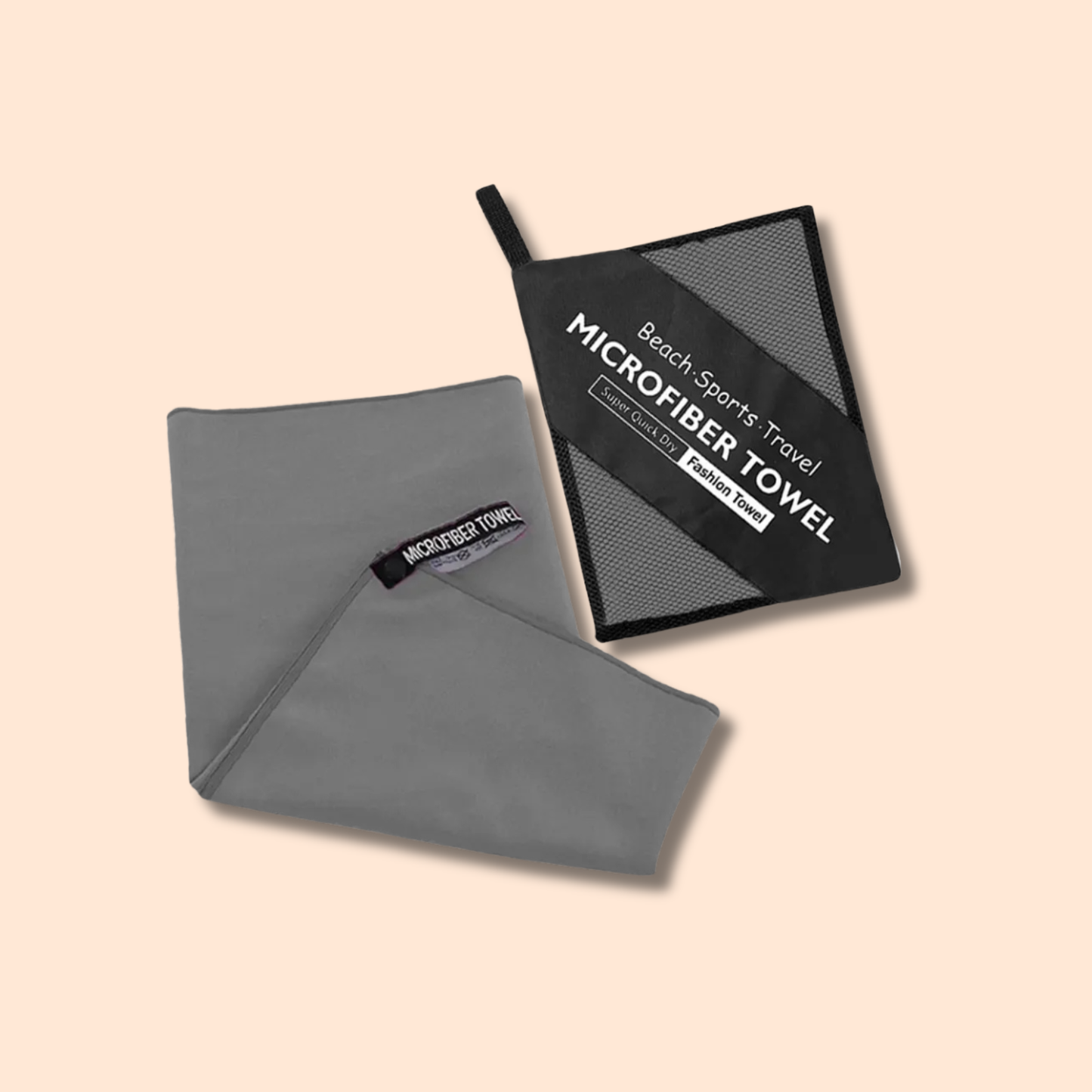 Serviette Padel Microfibre - Compacte, séchage rapide
