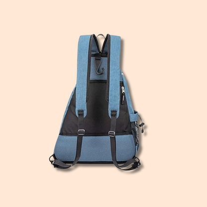 Sac Padel à bandoulière mixte - Compartiment raquettes, 43 cm