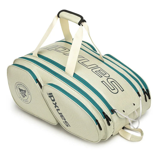 Sac à dos padel Vintage - 4 coloris, compartiment chaussures, grande capacité