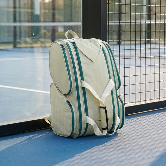 Sac à dos padel Vintage - 4 coloris, compartiment chaussures, grande capacité