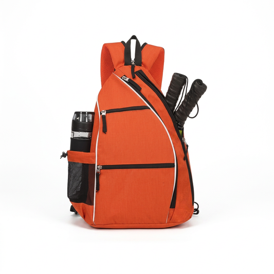 Sac Padel à bandoulière mixte - Compartiment raquettes, 43 cm