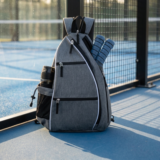 Sac à dos Padel - Sécurité, porte-bouteille, 5 poches