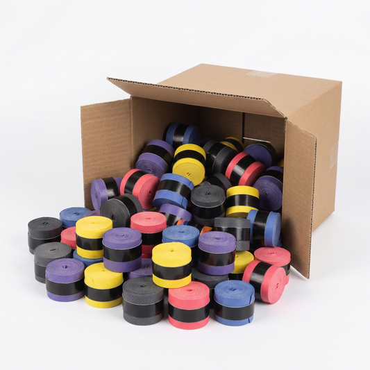 Pack 60 overgrips padel - Antidérapants, 5 coloris assortis